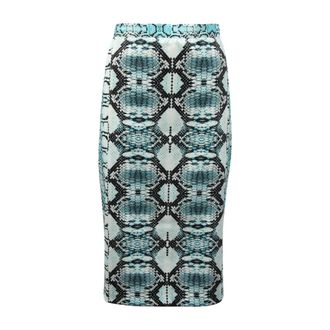 Guess Rokken, Dames, Blauw, M, Zip Rok