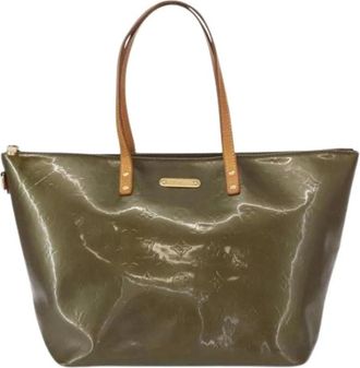 Louis Vuitton Pre-owned Tote Bags, female, Green, Size: ONE SIZE Pre-owned Bellevue Handbag