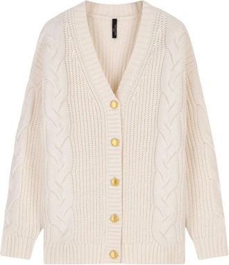 Marciano Eras Chunky Cardigan - - Knitwear - Donna - Bianco - M
