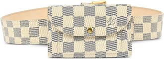 Louis Vuitton Marsupio Ceinture Pochette Solo 2011 - Bianco
