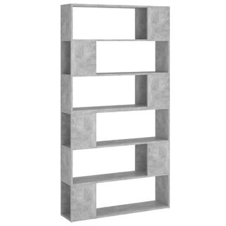 vidaXL Vidaxl - Estanter&iacute;a Divisor De Espacios Gris Hormig&oacute;n 100x24x188 Cm