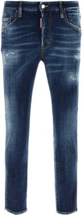 Dsquared2 Stretch Denim Skater Jeans