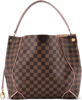 Louis Vuitton Borsa passepartout Caissa Damier in pelle - Marrone