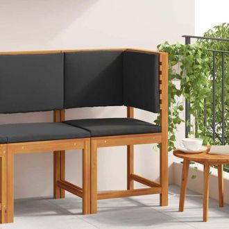 vidaXL Sedia da Giardino Marrone 50 x 50 x 91cm - Vidaxl
