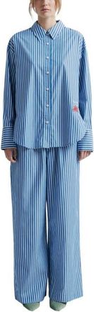 Romy Tara Shirt in Blue Stripe at Nordstrom, Size X-Small