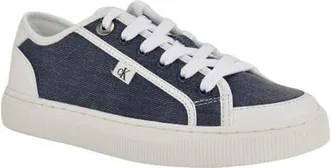 Calvin Klein Lorean Low Top Sneaker in Dark Blue at Nordstrom, Size 7.5
