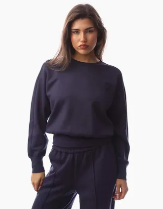Emporio Armani Womens Sweatshirt - Blue - Size: 10/8