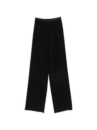 Emporio Armani Hose mit weitem Bein