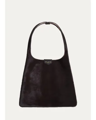Alaia Small Calf Hair Hobo Bag