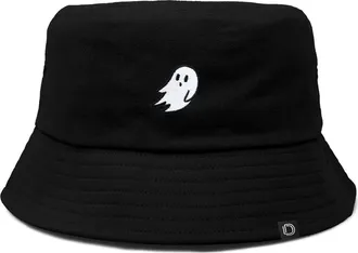 Dalix Ghost Bucket Hat in Black at Nordstrom