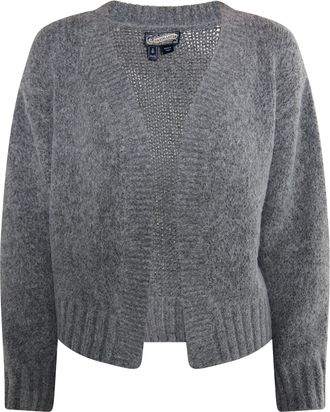 Dreimaster Dreimaster Vest Dames grijs melange