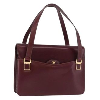 Celine Pre-owned Shoulder Bags, female, Red, Size: ONE SIZE Pre-owned Vintage Hand Bag