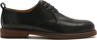 Kazar Heren semi-formele schoenen in zwarte kleur - Heren - Nette schoenen - Zwart - 46 EU - Leer - Schoenen