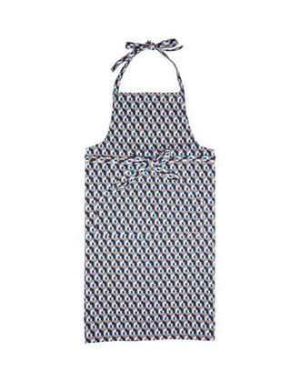 La DoubleJ Apron With Pocket Cubo Giallo/Fuxsia Blue at Nordstrom