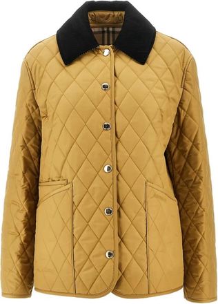 Burberry Mujer, Chaquetas, Amarillo, Talla: S