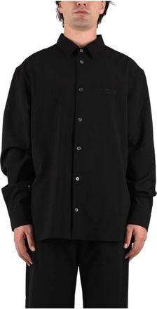 Ih Nom Uh Nit Camicia casual - - Shirts - Uomo - Nero - 2XL