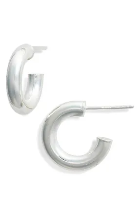 Argento Vivo Mini Tube Hoop Earrings at Nordstrom