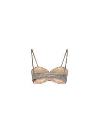 Giuseppe Di Morabito Balconette Bodysuit - Silver