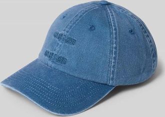 Samsøe & Samsøe Basecap mit Label-Detail in Blau, Größe 1