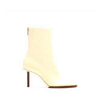 Jacquemus Heeled Boots, female, White, Size: 11 US Stivale