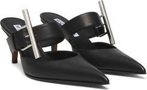 Alexander McQueen Birdee Pointed Toe Mule in Black at Nordstrom Rack, Size 8.5Us / 38.5Eu