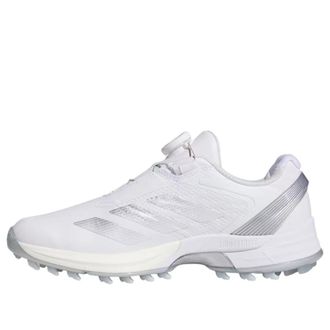 adidas (WMNS) adidas Adizero ZG Low Cut Boa Spikeless Golf Cloud White Silver Metallic JS1764
