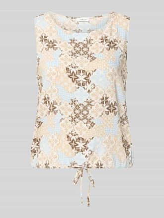 s.Oliver Red Label Regular Fit Blusentop aus Viskose-Mix in Hellblau, Gr&ouml;&szlig;e 34