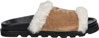 Zadig&Voltaire Schoenen, Dames, Beige, 40 EU, Leer, Teddy Slide