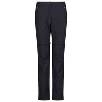 F.lli Campagnolo 4-Way Stretch Zip Off Pant Zip-Off-Hose f&uuml;r Damen | schwarz