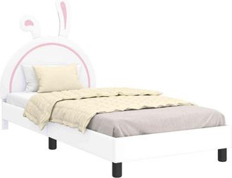 vidaXL Cama Para Ni&ntilde;os Con Cabecero Con Cabecera 90 X 200 Cm Pu Vidaxl
