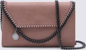 Stella McCartney Stella Mccartney Brown Faux Leather Falabella Mini Crossbody Shoulder Bag