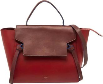 Celine Pre-owned Handbags, female, Red, Size: ONE SIZE Pre-owned Mini Belt Bag