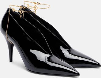 Gucci Gucci 97 patent leather pumps