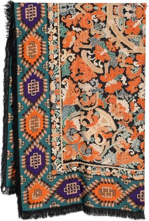 Pierre-Louis Mascia Womens Printed Silk Scarf