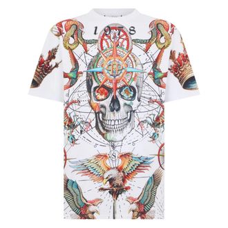 Philipp Plein Heren, Tops, Veelkleurig, Maat: XL Katoen