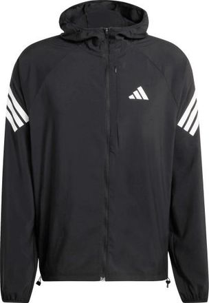 adidas Adi365 Branded 3-Stripes Jacket Laufjacke f&uuml;r Herren | schwarz