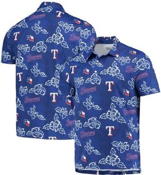 Reyn Spooner Mens Reyn Spooner Royal Texas Rangers Performance Polo at Nordstrom, Size Medium