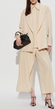 Issey Miyake Oversize Shirt, Womens, Beige