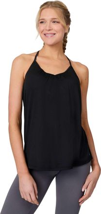 Free Country Womens Microtech Chill B Cool V-Neck Cami Top with Built-In Bra