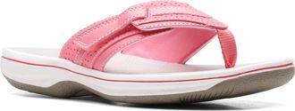 Clarks Brinkley Keeley Flip-Flop in Bright Pink Syn at Nordstrom Rack, Size 11