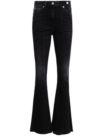 Iro Zacca high-rise flared jeans - Black