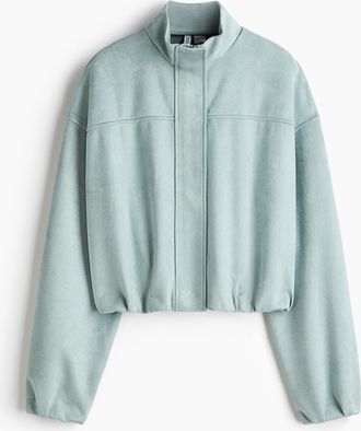 H&M Oversized Jacke - Turquoise