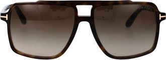 Tom Ford Sunglasses, male, Brown, Size: 59 MM Stylish Mens Sunglasses
