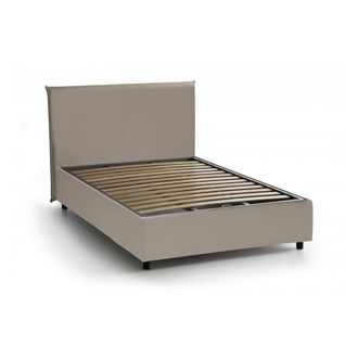 Talamo Italia Talamo Italia - Cama De Plaza Y Media Artemisia, Cama Contenedor Con Tapizado En Ecopiel, 100% Made In Italy, Apertura Frontal, Adecuado Para Colch&oacute;n 