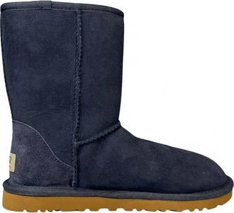 UGG Womens Classic Short Boots In Navy
