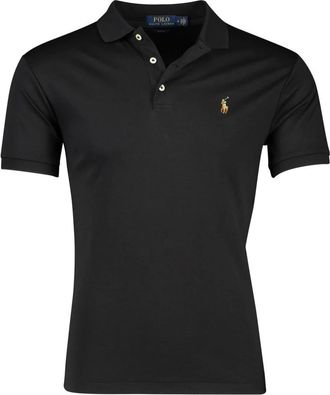 Polo Ralph Lauren Polo Shirt met Korte Mouwen - Heren - Polos - Zwart - XS - Katoen - Tops