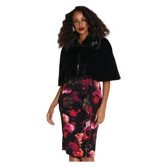 Joseph Ribkoff Jassen - Dames - Ponchos - Zwart - S/M - Jassen