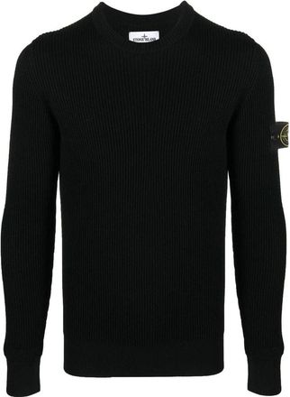 Stone Island Knitted Sweater Black 7915553C2-A0029