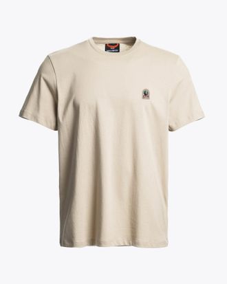 Parajumpers Mens T-Shirt in Nude Cotton - Size X-Large
