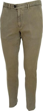HUGO BOSS Heren, Broeken, Beige, Maat: L Katoen